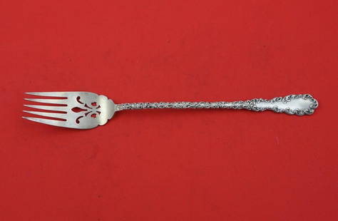 Waverly By Wallace Sterling Silver Salad Serving Fork long pierced 9": Waverly By Wallace Sterling Silver Salad Serving Fork long pierced 9" Waverly by wallace sterling silver salad serving fork, long and pierced 9" in the pattern waverly by wallace. It is not