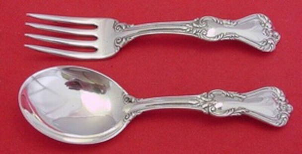 Marlborough by Reed and Barton Sterling Silver Baby Set 2-pc 4 1/2": Marlborough by Reed and Barton Sterling Silver Baby Set 2-pc 4 1/2" Marlborough by reed and bartonmarlborough by reed and barton sterling silver baby set, 2-piece set 4 1/4". It is not monogrammed