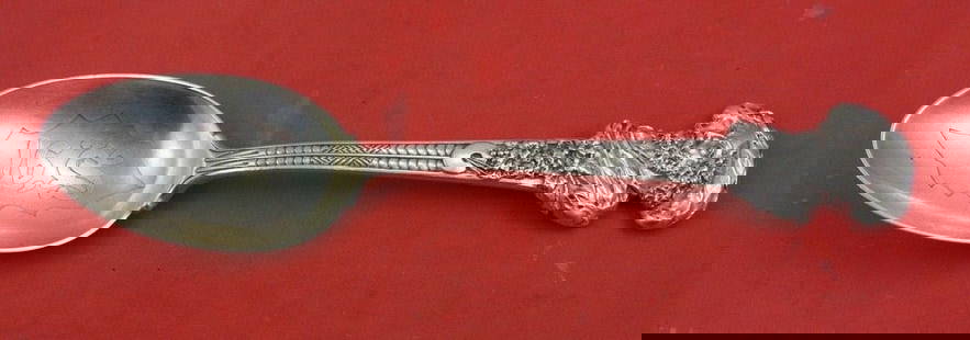 Old Masters by Gorham Sterling Silver Serving Spoon acid etched S91 bowl 8 1/4": Old Masters by Gorham Sterling Silver Serving Spoon acid etched S91 bowl 8 1/4" Old masters by gorhamsterling silver serving spoon acid etched s91 in bowl c. 1891, 8 1/4" in the pattern old masters