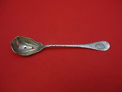 Medallion by Wood & Hughes Sterling Silver Olive Spoon Hammered 6 1/4": Medallion by Wood & Hughes Sterling Silver Olive Spoon Hammered 6 1/4" Medallion by wood & hughes sterling silver olive spoon hammered 6 1/4" in the pattern medallion by wood & hughes. It is not