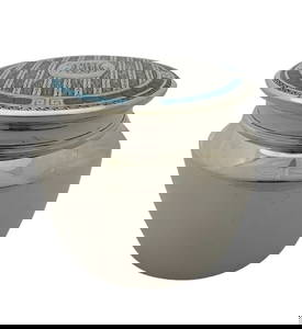 ANTIQUE 925 STERLING SILVER BLUE ENAMEL HANDMADE SLEEK SPICE BOX BESUMIM HOLDER