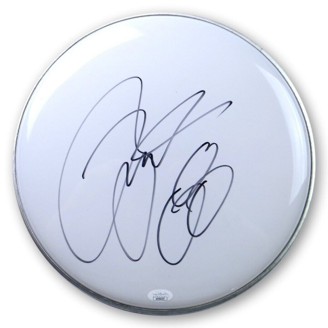 Jason Bonham Signed Autographed 12" Drumhead Led Zeppelin Drummer JSA: Jason Bonham Signed Autographed 12" Drumhead Led Zeppelin Drummer JSA Industry: Music Object Type: Drumhead Original/Reproduction: Original Autograph Authentication: James Spence (JSA) Player: Jason B