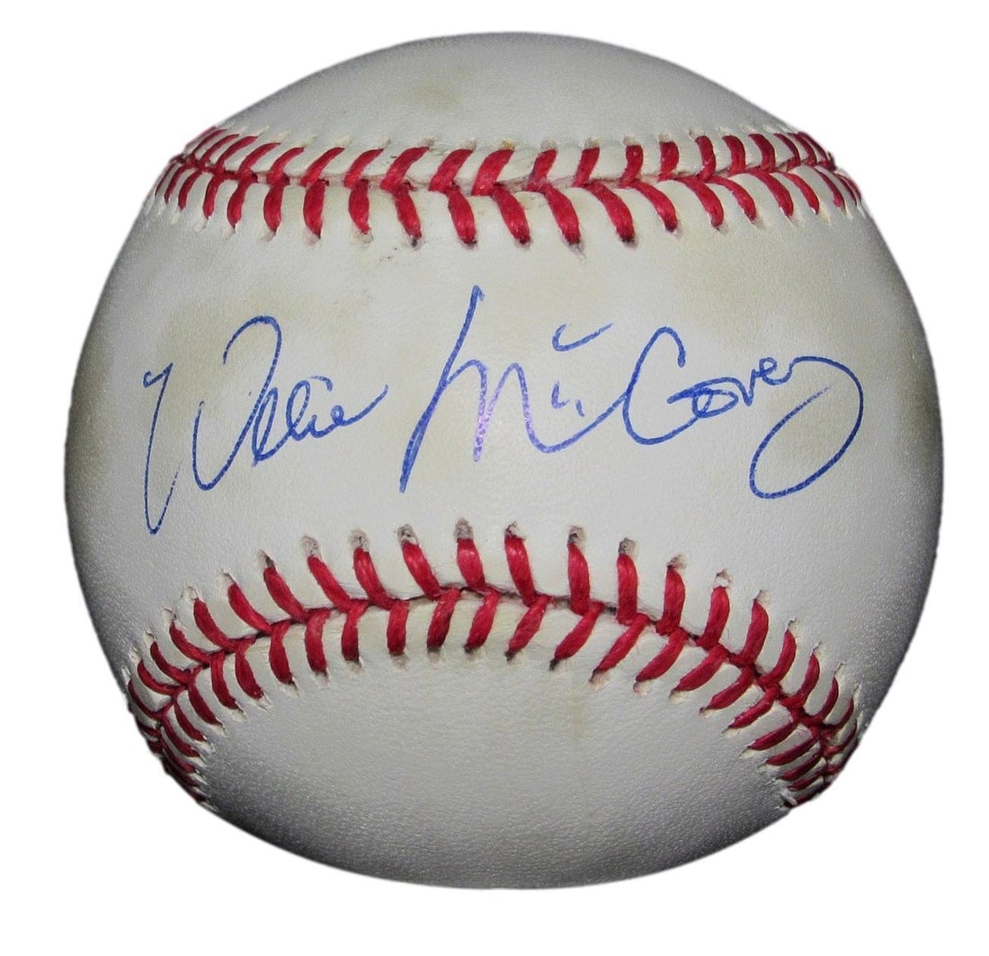 Willie McCovey HOF Autographed ONL Baseball San Francisco GIants JSA 180521: Willie McCovey HOF Autographed ONL Baseball San Francisco GIants JSA 180521 Sport: Baseball Product: Ball Original/Reprint: Original Autograph Authentication: JSA Team: San Francisco GIants League: ML
