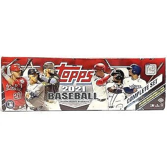 2021 Topps Baseball Factory Sealed Complete Set:660 Cards 5 Foilboard Series: 2021 Topps Baseball Factory Sealed Complete Set:660 Cards 5 Foilboard Series Player: Fernando Tatis Shohei Ohtani Card Size: Standard League: MLB Set: Topps 2021 Baseball Number Of Cards: 665 Player/A