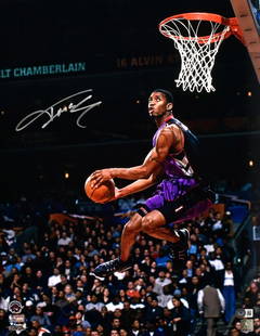 Tracy McGrady Signed Raptors 16x20 2000 Slam Dunk Contest Photo- Beckett W Holo: Tracy McGrady Signed Raptors 16x20 2000 Slam Dunk Contest Photo- Beckett W Holo Sport: Basketball Product: Photo Original/Reprint: Original Player: Tracy McGrady Autograph Authentication: Beckett