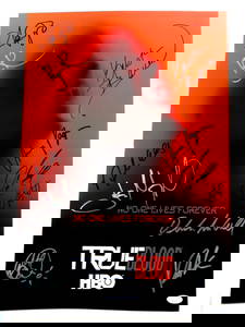 True Blood Cast Signed 13X20 Poster 11 Autos Paquin Ellis Woll Bauer JSA