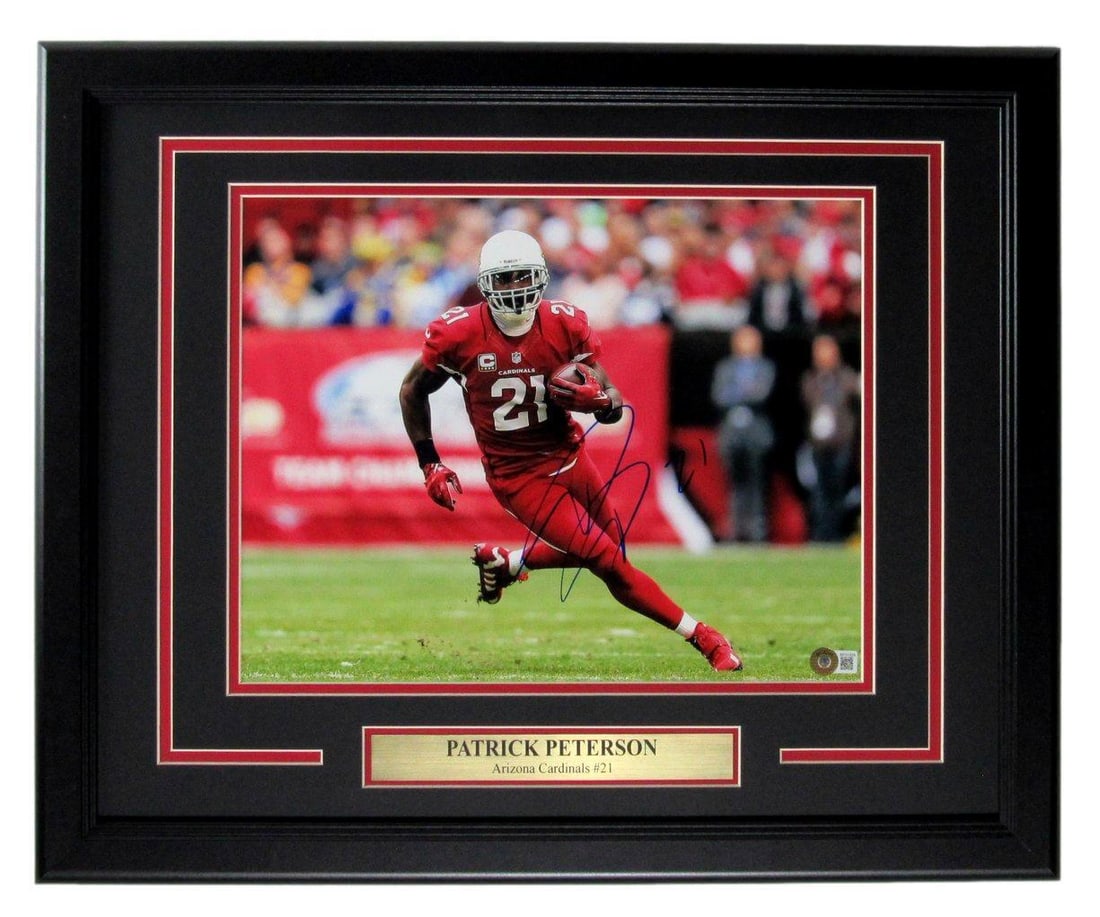 Patrick Peterson Autographed 11x14 Photo Arizona Cardinals Framed Beckett: Patrick Peterson Autographed 11x14 Photo Arizona Cardinals Framed Beckett Sport: Football Product: Photo Original/Reprint: Original Team: Arizona Cardinals Autograph Authentication: BAS/Beckett League
