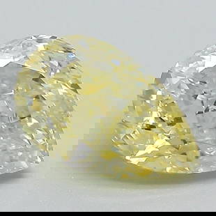 Ideal Loose Diamond - Pear 1.16ct Fancy Intense Yellow: Ideal Loose Diamond - Pear 1.16ct Fancy Intense Yellow Ideal Cut: Yes Source: This is a real non-mined Diamond that has been grown in a lab Shape: Pear Carats: 1.16 Color: Fancy Intense Yellow