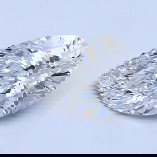 Loose Diamond - PEAR 1.16ct E VS2: Loose Diamond - PEAR 1.16ct E VS2 Source: This is a real non-mined Diamond that has been grown in a lab Shape: PEAR Carats: 1.16 Color: E Clarity: VS2 Polish: EX Cut: EX Symmetry: EX Certification: