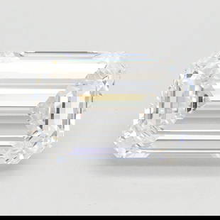 Loose Diamond - EMERALD 2.08ct E VVS1: Loose Diamond - EMERALD 2.08ct E VVS1 Source: This is a real non-mined Diamond that has been grown in a lab Shape: EMERALD Carats: 2.08 Color: E Clarity: VVS1 Polish: EX Cut: - Symmetry: EX