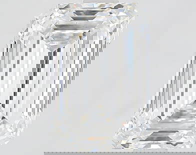 Loose Diamond - EMERALD 2.93ct D VS2: Loose Diamond - EMERALD 2.93ct D VS2 Source: This is a real non-mined Diamond that has been grown in a lab Shape: EMERALD Carats: 2.93 Color: D Clarity: VS2 Polish: EX Cut: - Symmetry: EX