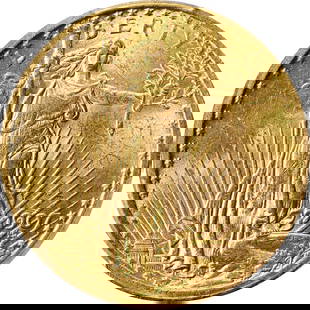 1907 Saint-Gaudens Gold $20 PCGS MS63 Nice Eye Appeal Nice Strike Nice Luster: 1907 Saint-Gaudens Gold $20 PCGS MS63 Nice Eye Appeal Nice Strike Nice Luster Certification: PCGS Circulated/Uncirculated: Uncirculated Grade: MS63 Certification Number: 9141.63/49960982 Composition: