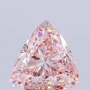 Loose Diamond - TRIANGULAR 3.31ct Fancy Intense Pink