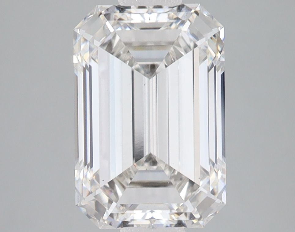 Ideal Loose Diamond - Emerald 3.07ct F VS1: Ideal Loose Diamond - Emerald 3.07ct F VS1 Ideal Cut: Yes Source: This is a real non-mined Diamond that has been grown in a lab Shape: Emerald Carats: 3.07 Color: F Clarity: VS1 Ratio: 1.4890 Polish: 