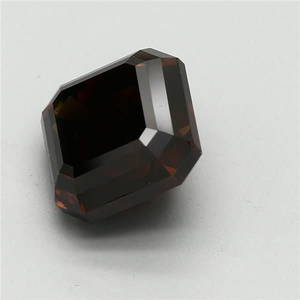 Natural Loose Diamond - Asscher 5.71ct Fancy Brown