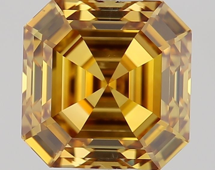 Natural Loose Diamond - Asscher 0.81ct Fancy Deep Brownish Yellow: Natural Loose Diamond - Asscher 0.81ct Fancy Deep Brownish Yellow Source: Natural Shape: Asscher Carats: 0.81 Color: Fancy Deep Brownish Yellow Clarity: VS1 Certification: GIA The MYNT Guarantee: All 