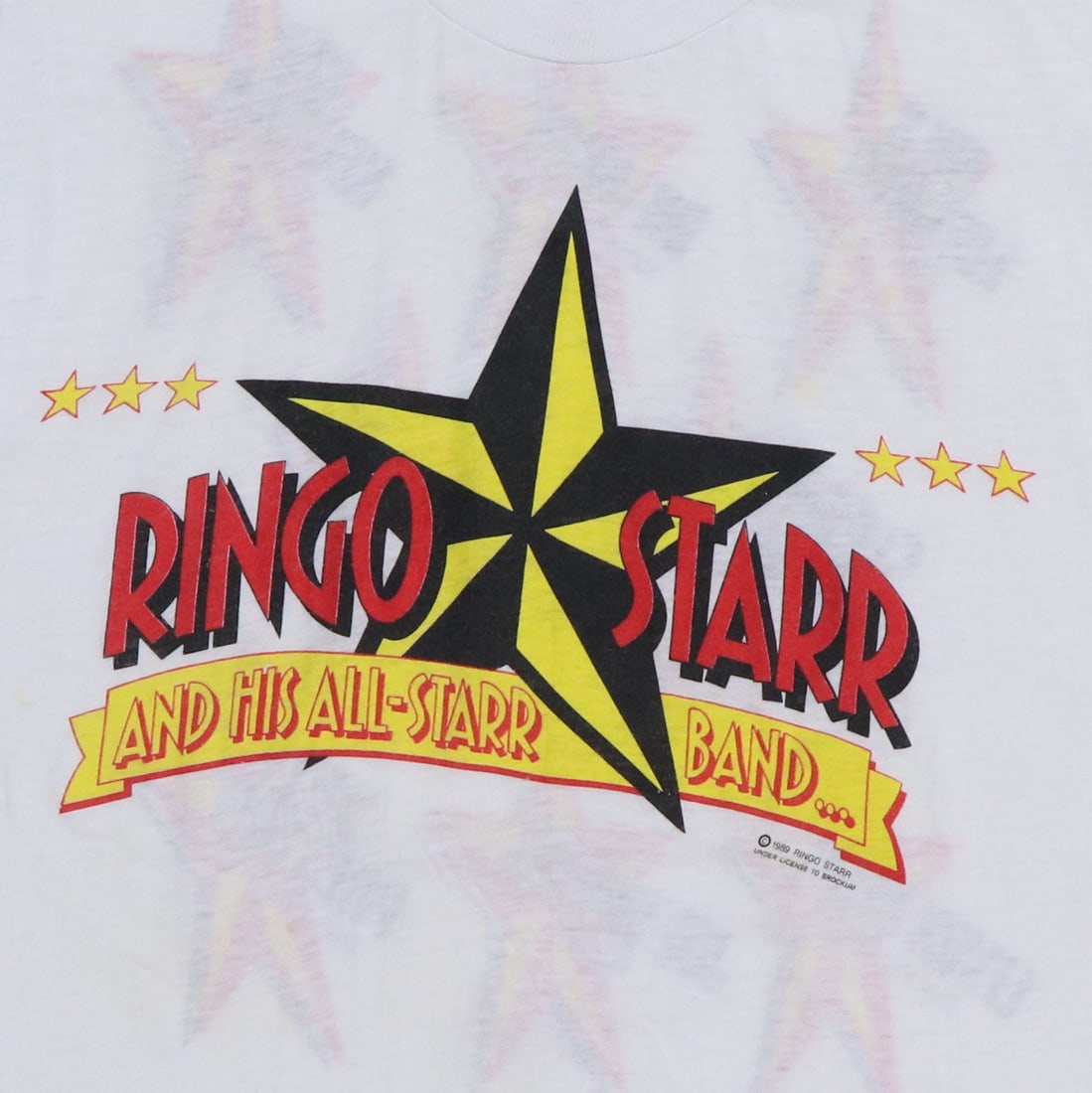 1989 Ringo Starr All Star Band Tour Shirt: 1989 Ringo Starr All Star Band Tour Shirt Original 1989 Ringo Starr All Star Band Tour Shirt. This is a true vintage shirt, not a modern reproduction. Sizes vary so please use measurements for best id