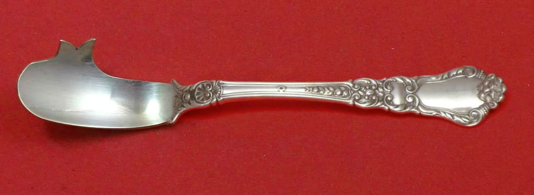 Baronial Old Gorham Sterling Silver Cheese Knife with Pick Flat Handle 5 3/4 inches: Baronial Old by Gorham Sterling Silver Cheese Knife w/Pick FH AS Custom 5 3/4" Baronial old by gorhamsterling silver cheese knife with pick flat handle all-sterling custom made 5 3/4" in the pattern b