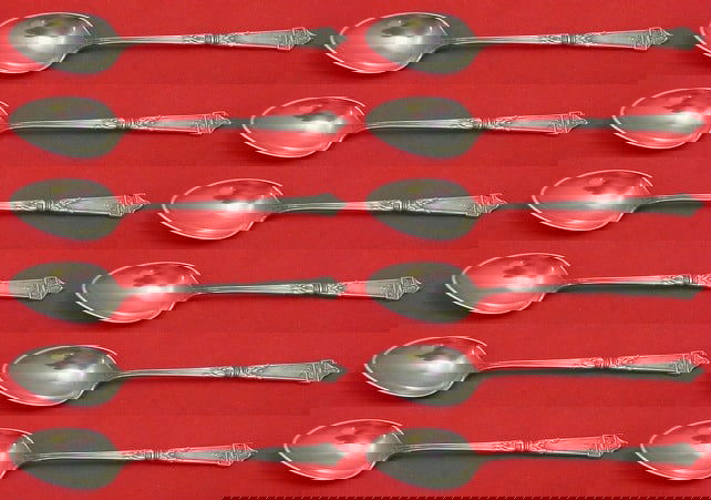 Lansdowne by Gorham Sterling Silver Demitasse Spoon Set 12 pieces 4 3/8": Lansdowne by Gorham Sterling Silver Demitasse Spoon Set 12 pieces 4 3/8" Lansdowne by gorhamsterling silver demitasse spoon 12-piece set, 4 3/8", in the pattern lansdowne by gorham. It is not monogram