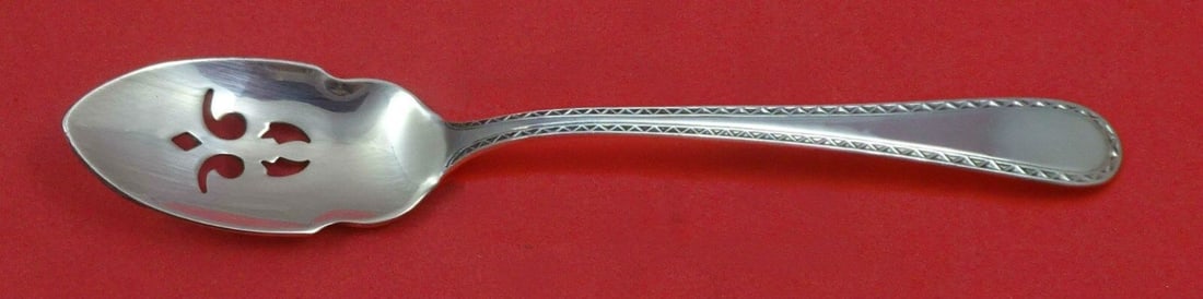 Winslow by Kirk Sterling Silver Olive Spoon Pierced Custom Made 5 7/8": Winslow by Kirk Sterling Silver Olive Spoon Pierced Custom Made 5 7/8" Winslow by kirksterling silver olive spoon pierced custom made 5 7/8" in the pattern winslow by kirk. It is not monogrammed and i