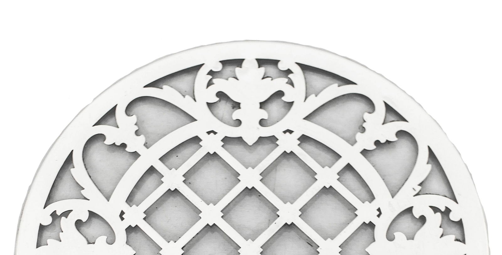 Set of Three Sterling Silver Trivets: Set of Three Sterling Silver Trivets Creator: Webster & Company (Manufacturer) Dimensions: Height: 0.5 in (1.27 cm)Diameter: 7 in (17.78 cm) Sold As: Set of 3 Materials and Techniques: Glass Sterling