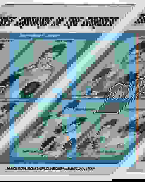 1975 Muhammad Ali V Joe Bugner Program 6/30 Madison Square Garden Rare