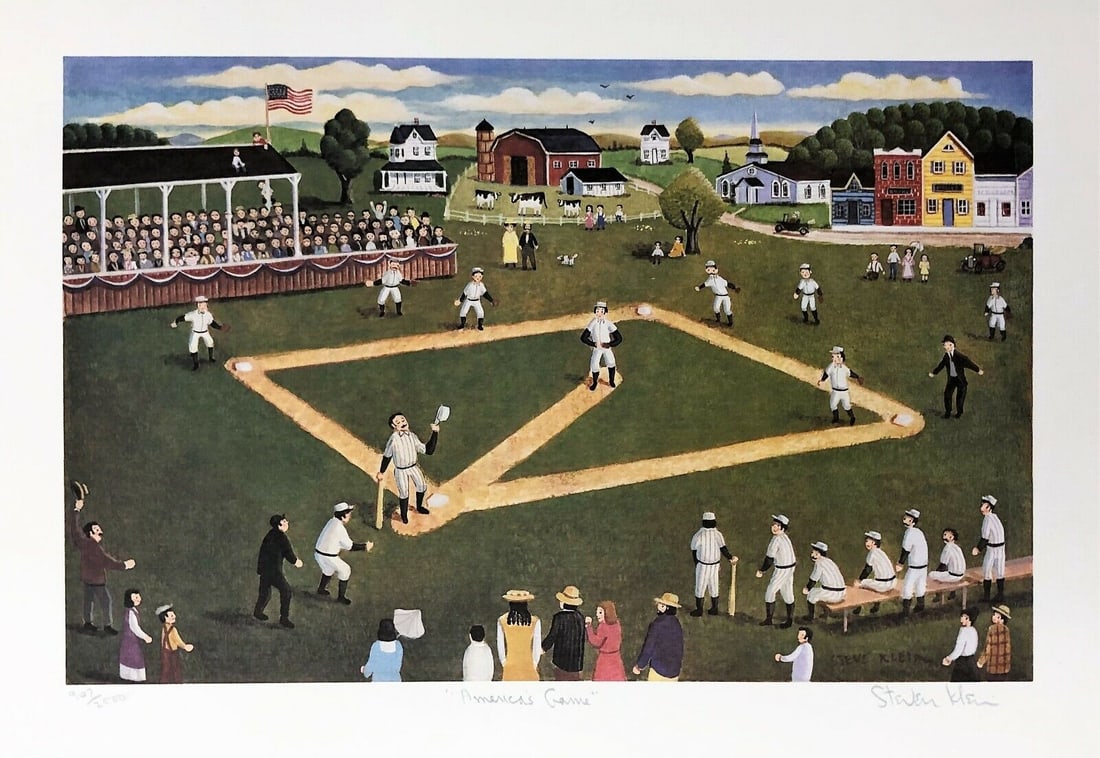 Steven Klein - Americas Game Signed & Numbered L/ED Lithograph: Steven Klein - Americas Game Signed & Numbered L/ED Lithograph Artist: Steven Klien Unit Of Sale: Single Piece Signed By: Steven Klein Size: Medium Item Length: 15 in Region Of Origin: united states F