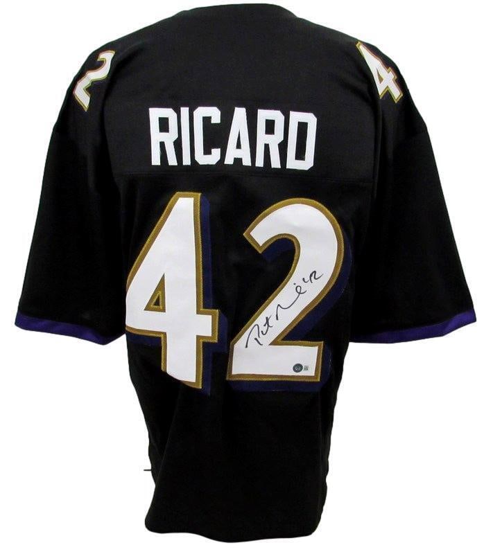 Patrick Ricard Signed Black Custom Football Jersey Ravens Beckett 186213: Patrick Ricard Signed Black Custom Football Jersey Ravens Beckett 186213 Original/Reprint: Original Product: Jersey Sport: Football Productname: Jim Grabowski Signed 1969 Topps Card #124 Green Bay Pac