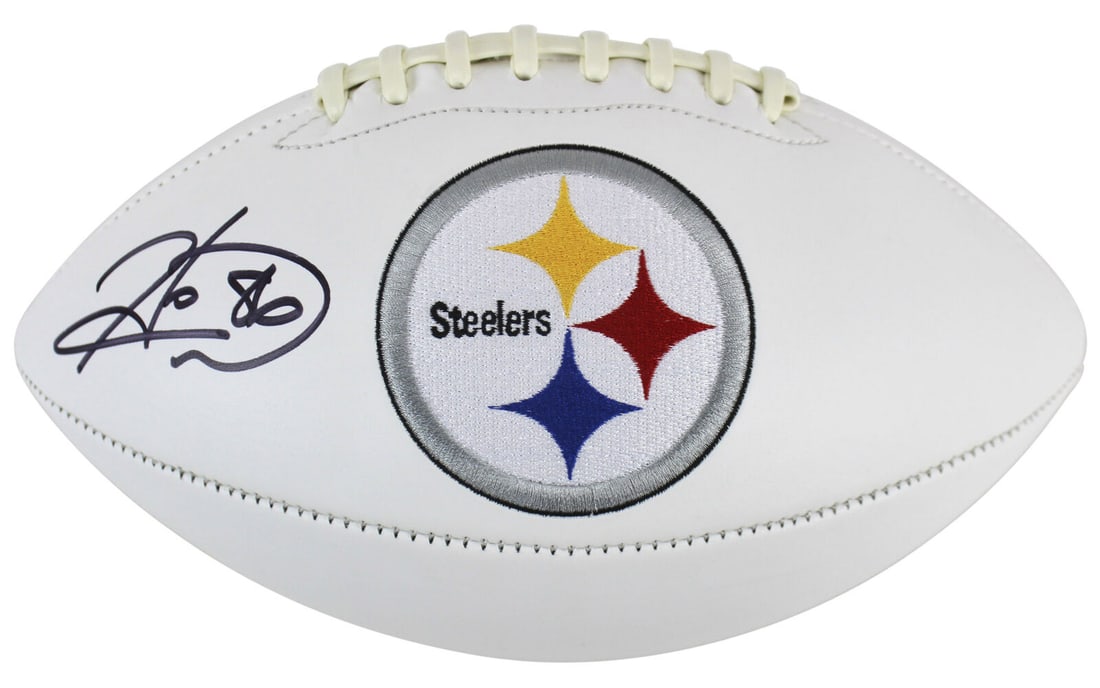Steelers Hines Ward Signed White Panel Logo NFL Football BAS Witness: Steelers Hines Ward Signed White Panel Logo NFL Football BAS Witness Sport: Football Product: Ball Original/Reprint: Original Player: Hines Ward Team: Pittsburgh Steelers Autograph Authentication: BAS