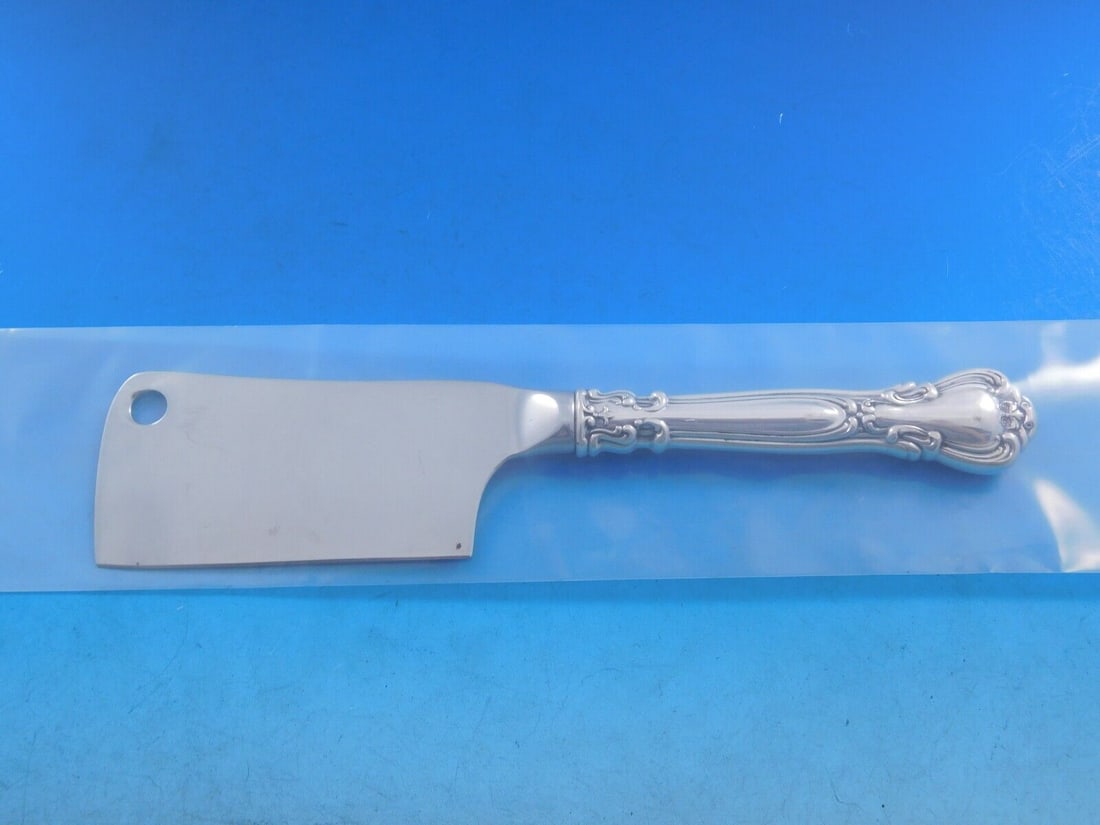 Chantilly by Gorham Sterling Silver Cheese Cleaver HHWS Custom Made: Chantilly by Gorham Sterling Silver Cheese Cleaver HHWS Custom Made Finely crafted with the graceful elegance associated with 18th century france, this stately pattern was first introduced in 1895. A