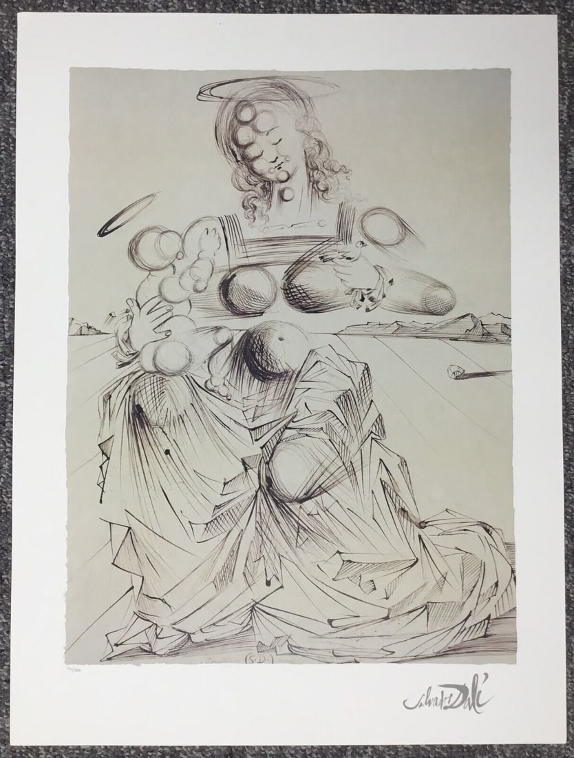 Salvador Dali - Disintegrating Mother and Child L/ED Offset Lithograph: Salvador Dali - Disintegrating Mother and Child L/ED Offset Lithograph Artist: Salvador Dali Unit Of Sale: Single Piece Signed By: Salvador Dali Size: Medium (up to 36in.) Item Length: 25 in Region Of