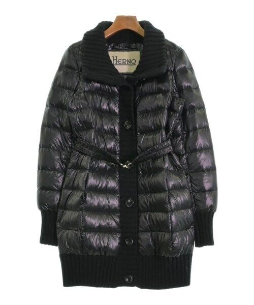 HERNO Down Coat Black 42(Approx. M): HERNO Down Coat Black 42(Approx. M) Color: Black Size (Women's): 42 (M rank) Size Type: Regular Type: down coat None The Mynt Guarantee: All items in this auction are guaranteed to be 100% authentic.