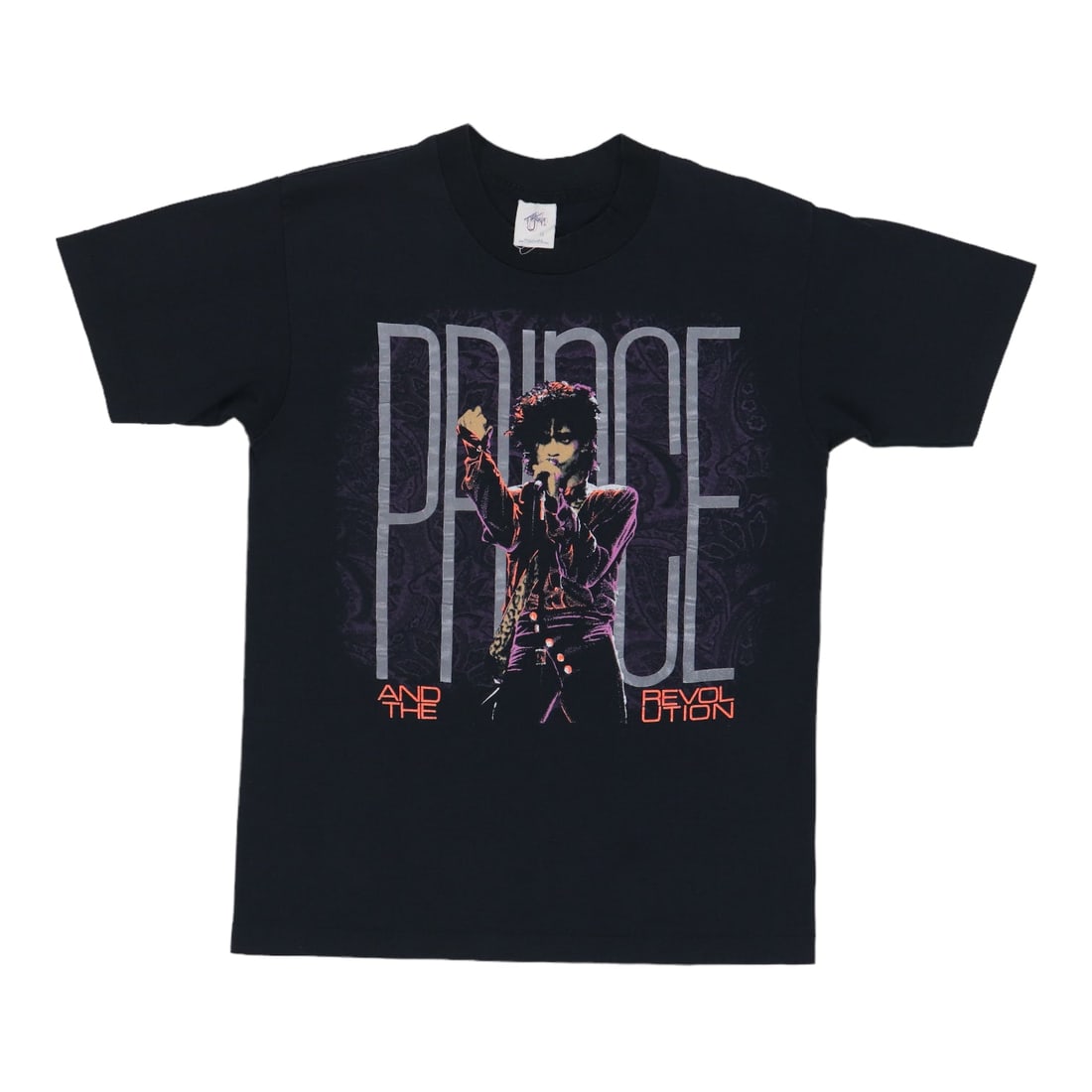 1985 Prince And The Revolution Purple Rain Shirt: 1985 Prince And The Revolution Purple Rain Shirt Original 1985 Prince And The Revolution Purple Rain Shirt. This is a true vintage shirt, not a modern reproduction. Sizes vary so please use measuremen