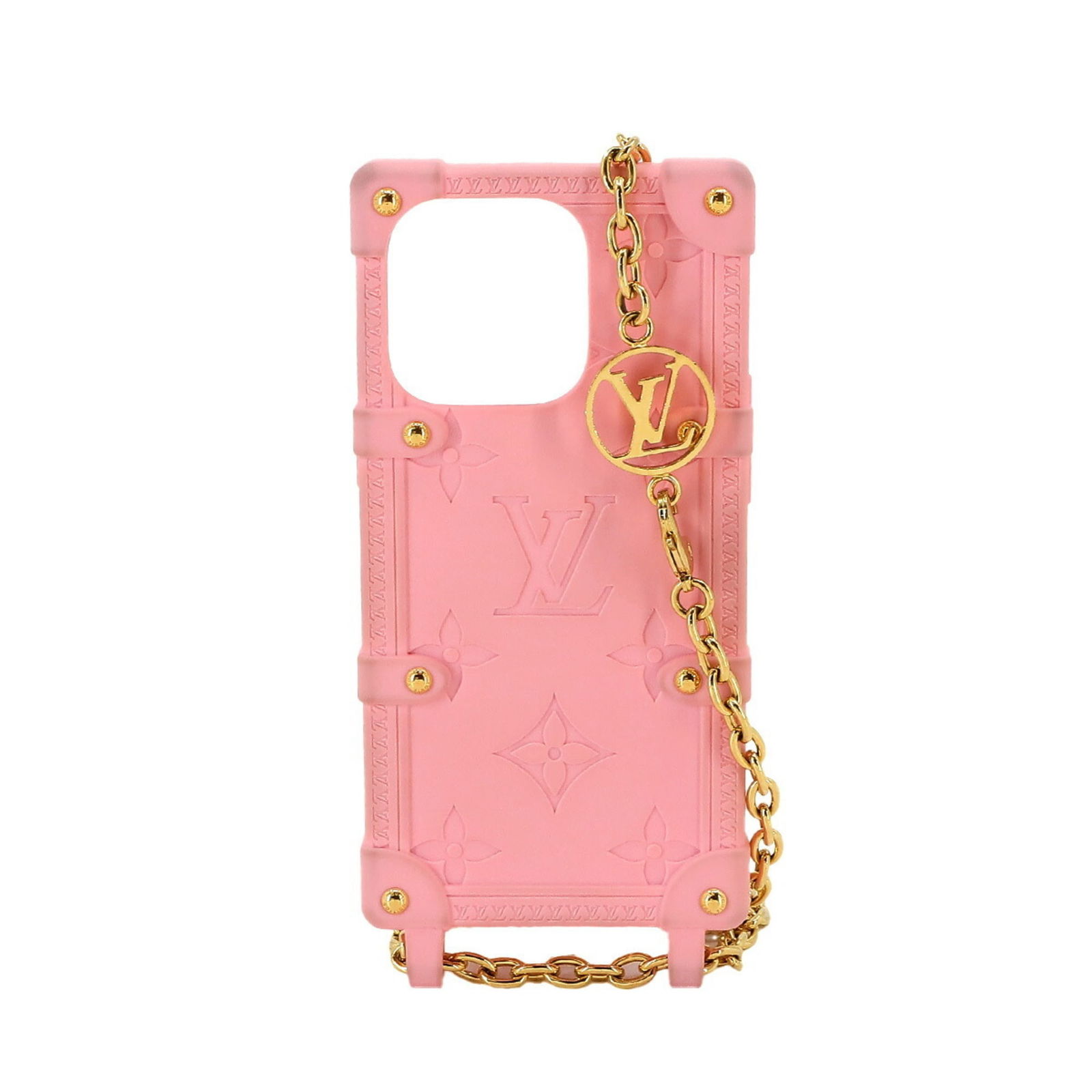 Louis Vuitton LOUIS VUITTON Monogram Ri Trunk iPhone 14 PRO Smartphone Case Rubber Pink M82082: Louis Vuitton LOUIS VUITTON Monogram Ri Trunk iPhone 14 PRO Smartphone Case Rubber Pink M82082 Brand: Louis Vuitton Type: Bumper Color: Pink Material: Rubber Size (HxWxD): 15.2cm x 7.5cm x 1.3cm / 5.9