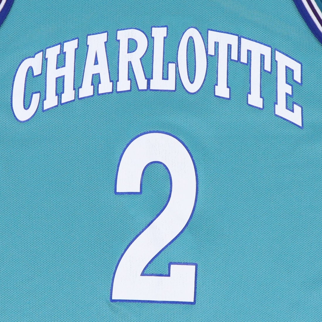 1990s Larry Johnson Charlotte Hornets NBA Jersey: 1990s Larry Johnson Charlotte Hornets NBA Jersey Original 1990s Larry Johnson Charlotte Hornets NBA Jersey. This is a true vintage shirt, not a modern reproduction. Sizes vary so please use measuremen