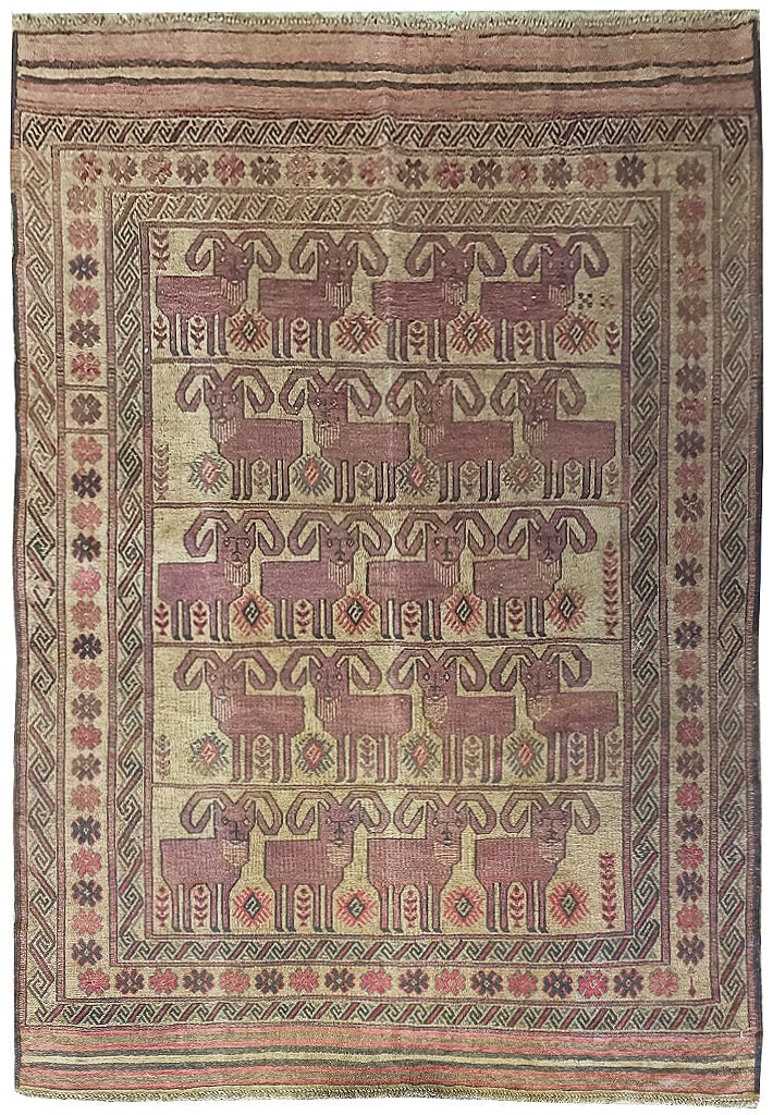 6 x 9 Tribal Afghan Kilim Rug Hand-Knotted Beige Brown Rust: 6 x 9 Tribal Afghan Kilim Rug Free continental US Shipping Size in Feet: Width: 6 x Length: 9 Size in Inches: Width: 72 in x Length: 108 in Rug Type: Area Rug Colors: Beigem brown Rust Weave: Hand-Kno