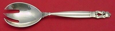 Acorn by Georg Jensen Sterling Silver Relish Fork 3-Tine 5 1/2 inches: Acorn by Georg Jensen Sterling Silver Relish Fork 3-Tine 5 1/2" Seller Notes: "Excellent condition" Age: Post-1940 Type: Serving Fork Pattern: Acorn Brand: Georg Jensen Maker: Georg Jensen Composition