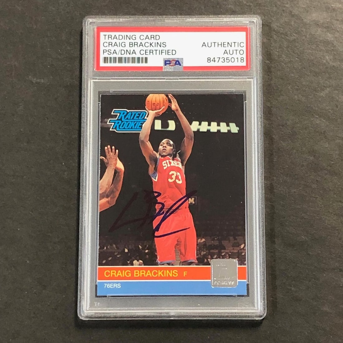 2010-11 Panini Donruss Craig Brackins Signed Card AUTO PSA DNA Slabbed RC: 2010-11 Panini Donruss #248 Craig Brackins Signed Card AUTO PSA/DNA Slabbed RC 7 Sport: Aikido Pre-Owned While the lot images are representative of the item, the size, placement and strength of the si