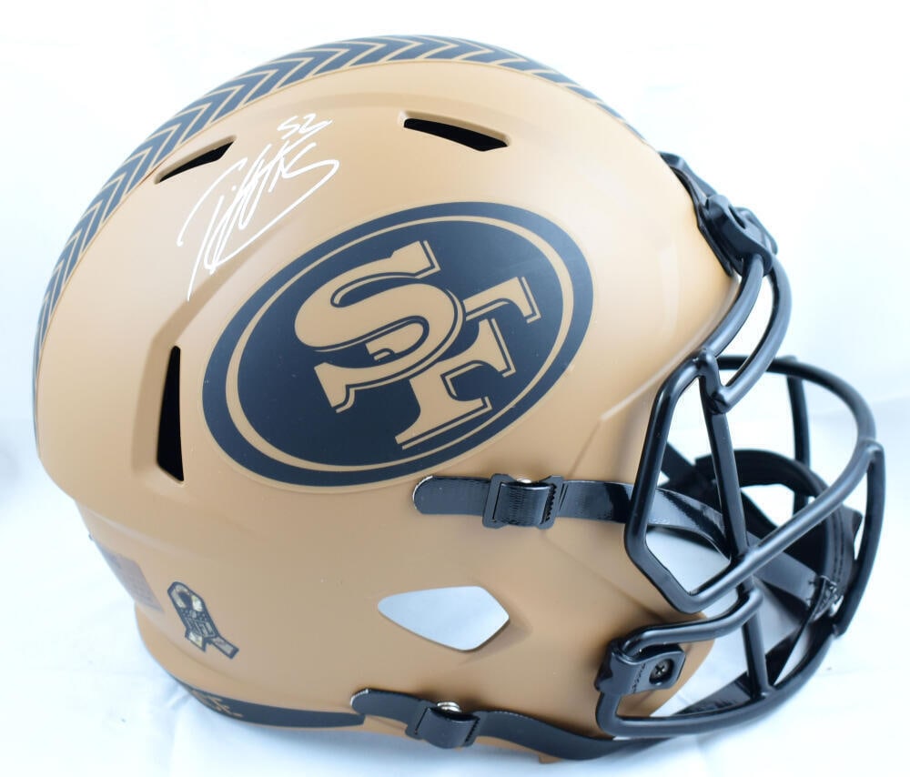 Patrick Willis Signed 49ers Salute 2023 Speed Helmet Beckett W Hologram: Patrick Willis Signed F/S 49ers Salute 2023 Speed Helmet- Beckett W Hologram Sport: Football Product: Helmet Original/Reprint: Original Player: Patrick Willis Team: San Francisco 49ers Autograph Authe