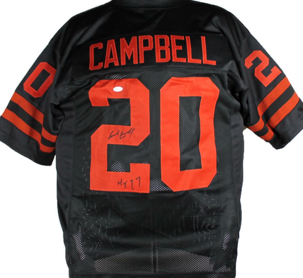 Earl Campbell Autographed Black College Style Jersey JSA Witnessed: Earl Campbell Autographed Black College Style Jersey W/ HT- JSA Witnessed *Black Sport: Football Product: Jersey Original/Reprint: Original Pre-Owned While the lot images are representative of the ite