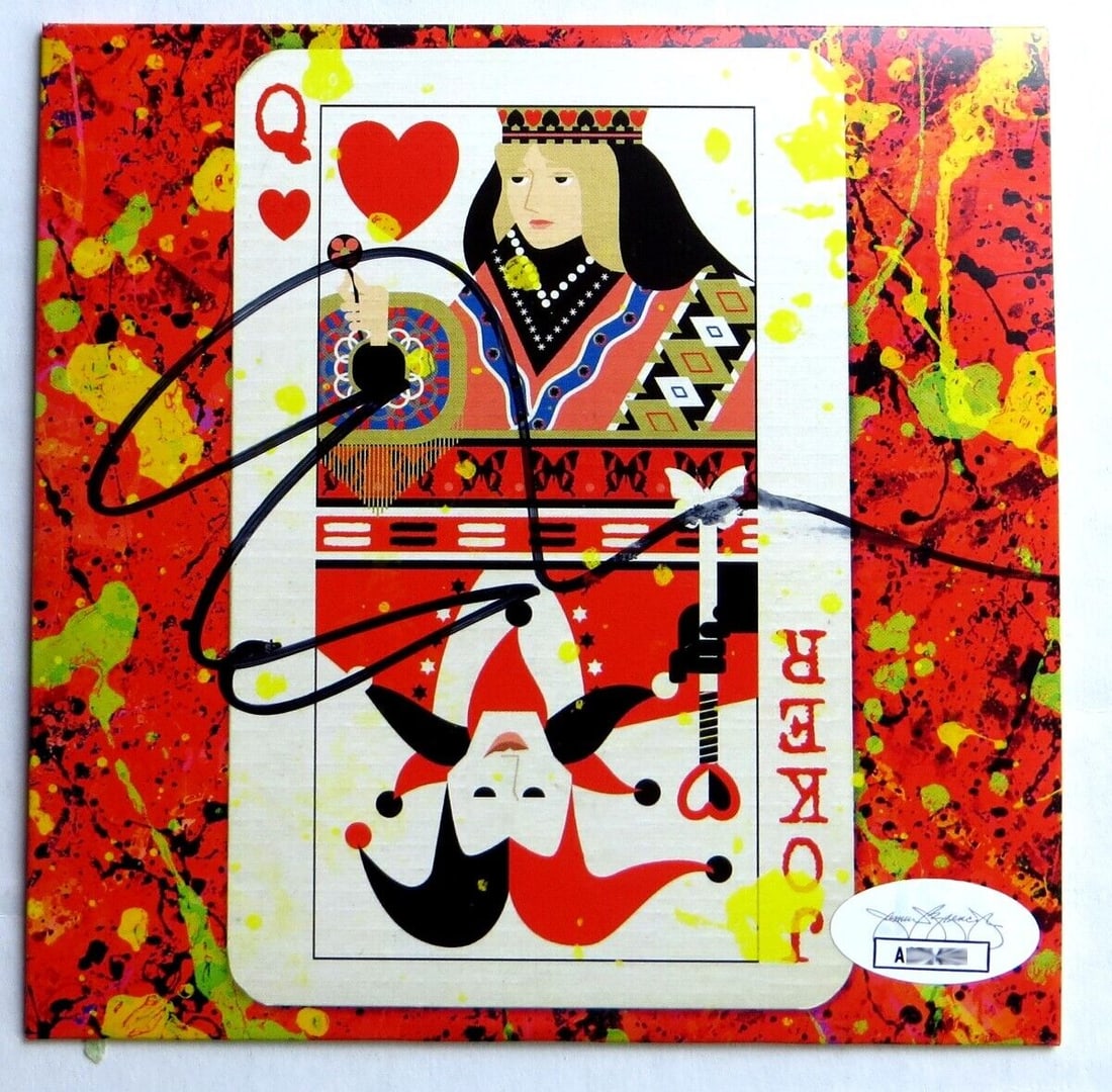 Ed Sheeran Signed Autographed CD The Joker and the Queen: Ed Sheeran Signed Autographed CD Single Cover The Joker and the Queen Industry: Music Object Type: CD & Booklet Original/Reproduction: Original Autograph Authentication: James Spence (JSA) Pre-Owned W