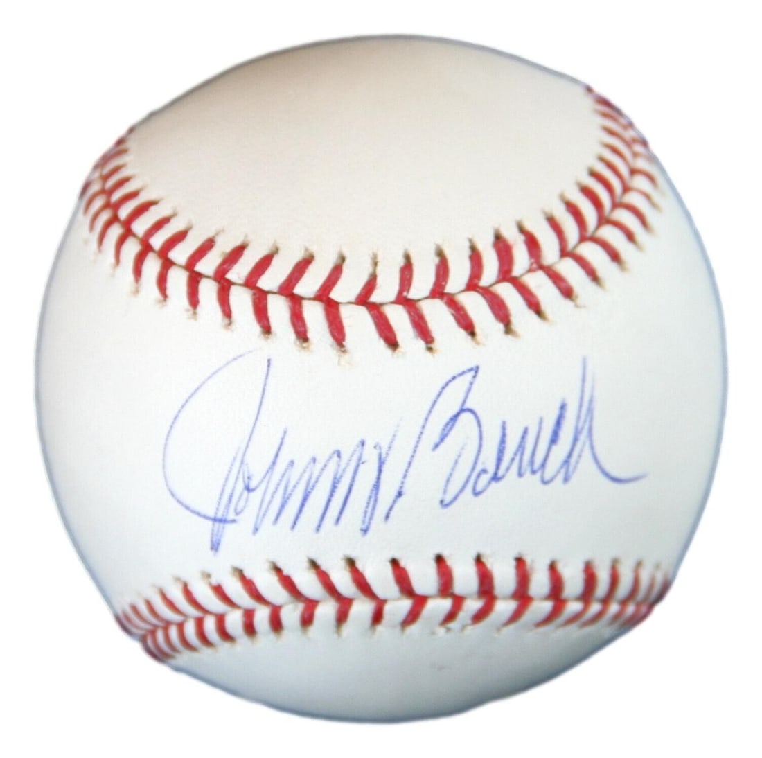 Johnny Bench Signed OML Baseball Autographed Cincinnati Reds TRISTAR: Johnny Bench signed OML Baseball Autographed Reds TRISTAR Sport: Baseball Player: Johnny Bench Signed: Yes Original/Reprint: Original Autograph Authentication: TRISTAR Productions Product: Ball Team: 