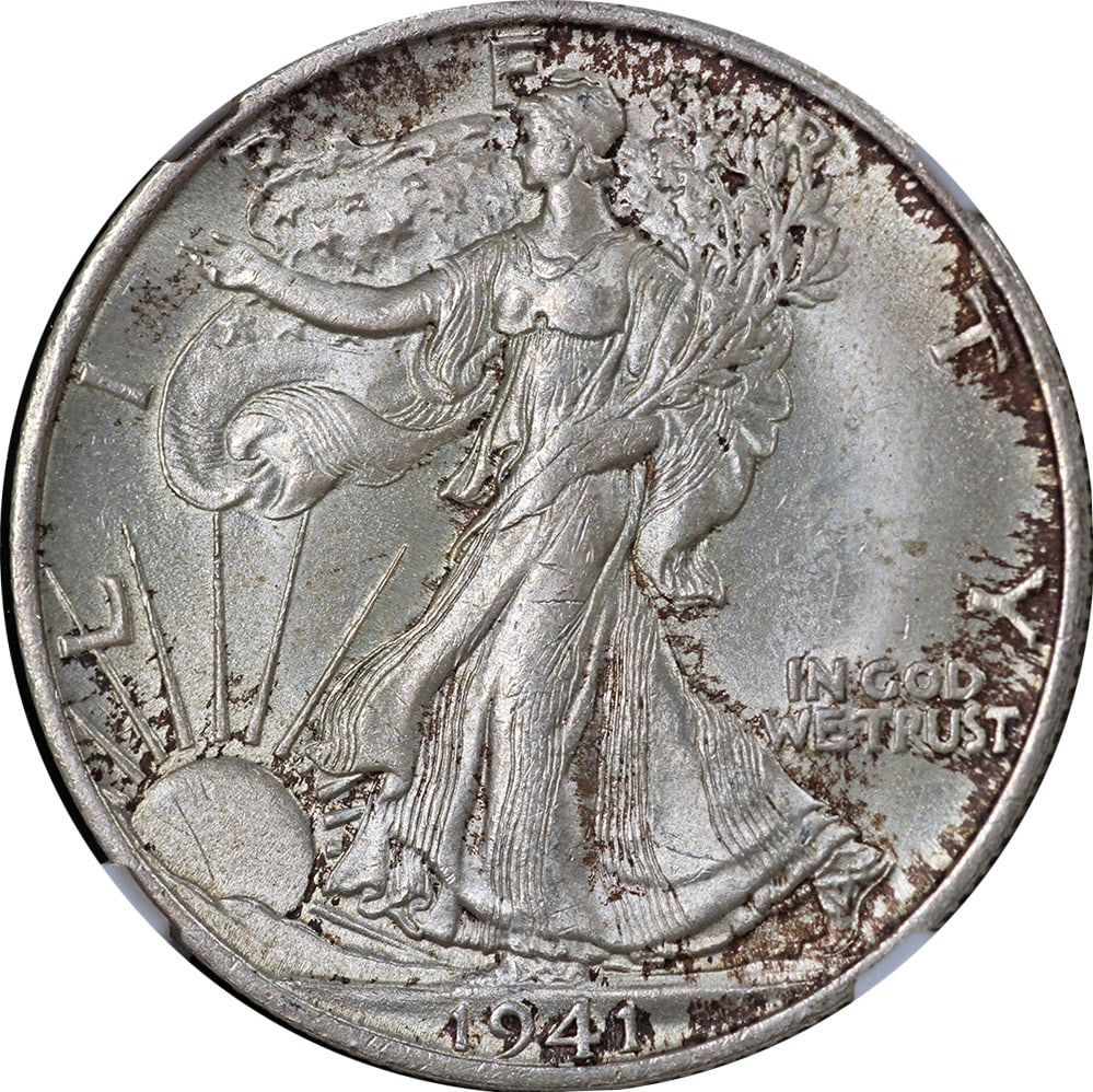 1941-S Walking Liberty Half NGC MS64 Nice Eye Appeal Nice Strike: 1941-S Walking Liberty Half NGC MS64 Nice Eye Appeal Nice Strike Certification: NGC Circulated/Uncirculated: Uncirculated Mint Location: San Francisco Grade: MS64 Composition: Silver Certification Num