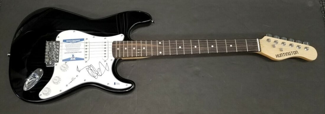 Dave Gahan Signed Electric Guitar Depeche Mode Beckett BAS: Dave Gahan Hand Signed Autographed Electric Guitar Depeche Mode Beckett BAS Industry: Music Object Type: Guitar & Guitar Pick Original/Reproduction: Original Autograph Authentication: Beckett Autograp