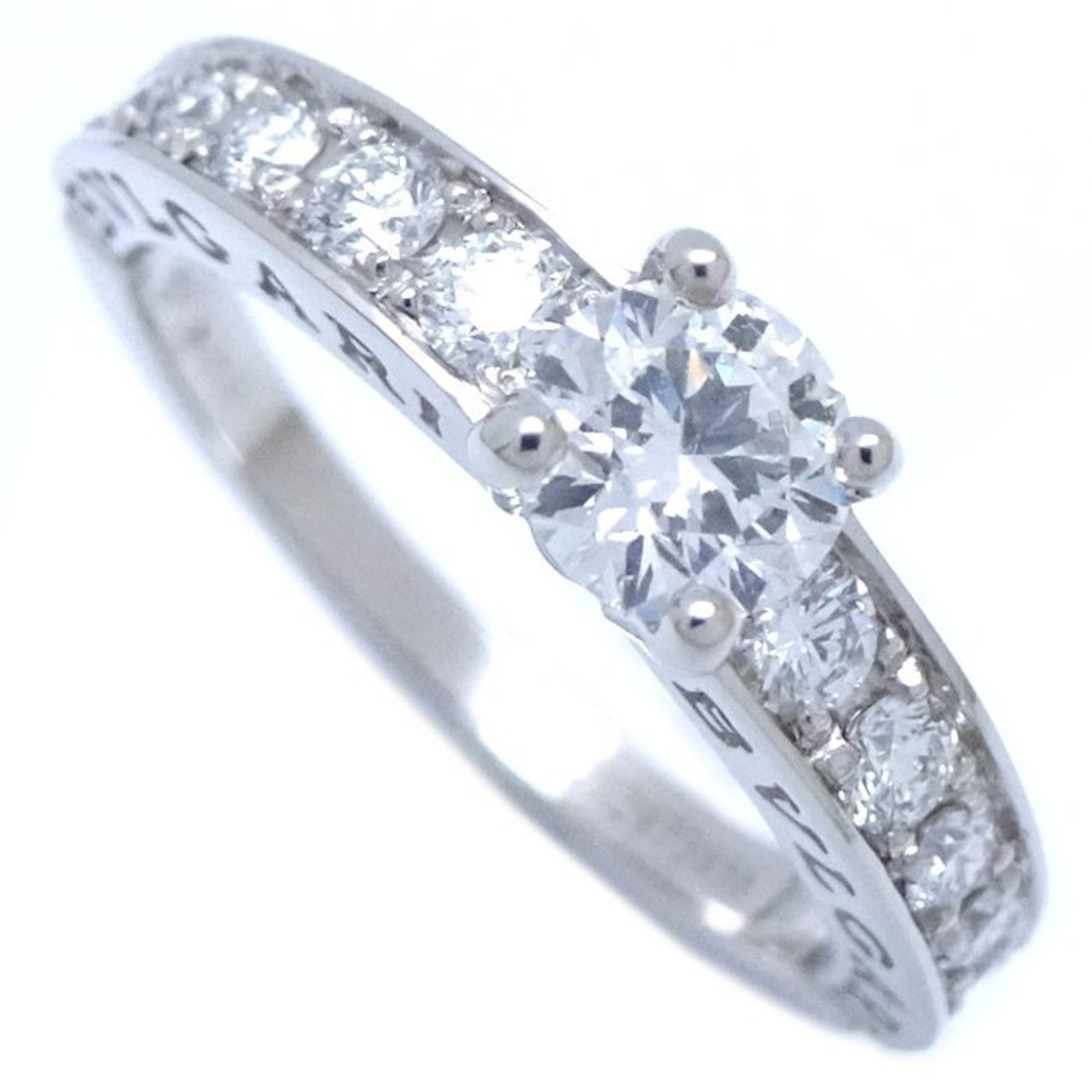 BVLGARI Dedicata a Venezia Platinum Ring with 0.30ct D VVS1 Diamond: BVLGARI Dedicata a Venezia Ring Diamond 0.30ct D.VVS1 Pt950 Platinum 291517 Brand: Bvlgari Type: Band ring Gender: Women Material: Platinum 950 Stone: Diamond Weight (ct.): 0.30 Color Grade: D Clarity