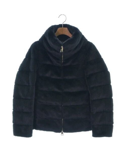 HERNO Black Blouson Jacket - Size 42 M Fall Winter: HERNO Blouson (Other) Black 42(Approx. M) Type: Jacket Size: 42(Approx. M) Size Type: Regular Color: Black Jacket/Coat Length: 22 in Season: Fall Winter Vintage: No Fit: Regular Handmade: No "Size (Wo