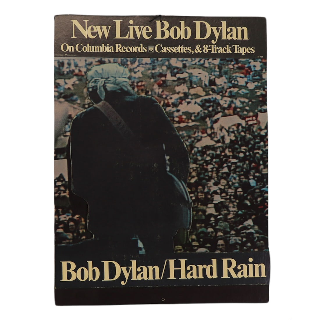 1976 Bob Dylan Hard Rain Promo Mobile Display 16 Inches x 12 Inches: 1976 Bob Dylan Hard Rain Promo Mobile Original 1976 Bob Dylan Hard Rain Promo Mobile . This is a true vintage display, not a modern reproduction. Display is in good condition, please use photos for re
