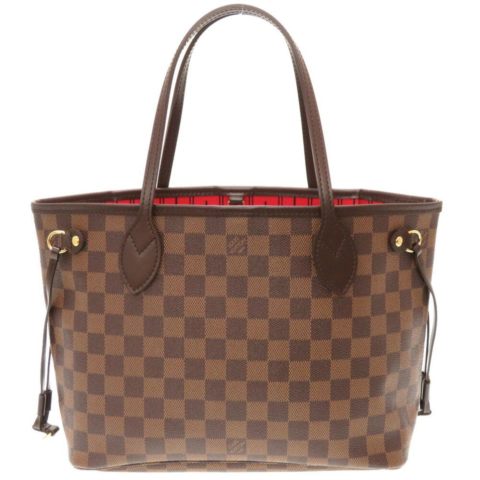 Louis Vuitton Damier Neverfull PM Tote Bag Brown Canvas: Louis Vuitton Damier Neverfull PM Threes N51109 Tote Bag LOUIS VUITTON Brand: Louis Vuitton Type: Tote bag Material: Damier Canvas Damier Canvas: Color: Brown Gender: Women Condition: Used (like new) 