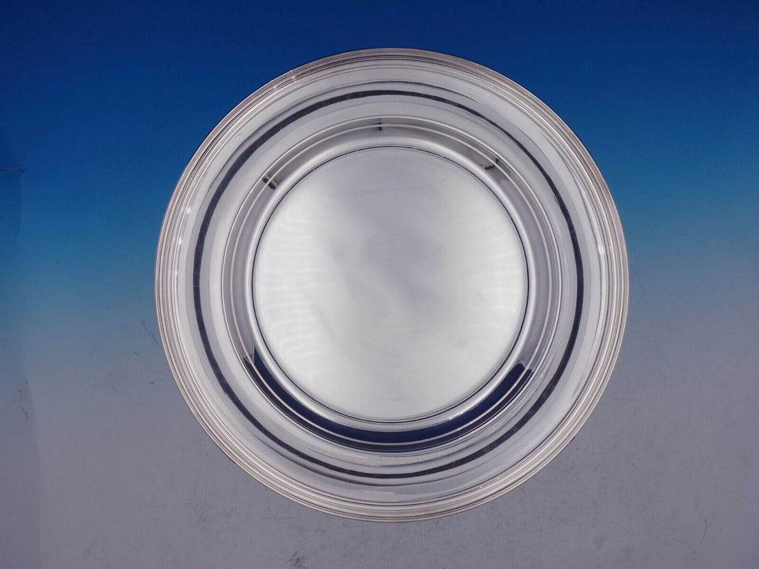 Christofle Albi Silver Plated Round Serving Platter 13.5 inches Paris France: Albi by Christofle Paris France Silver Plated Serving Platter Estate Age: Post-1940 Brand: Christofle Pattern: Albi Type: Platter Composition: Silverplate Albi by christofle silverplate round serving