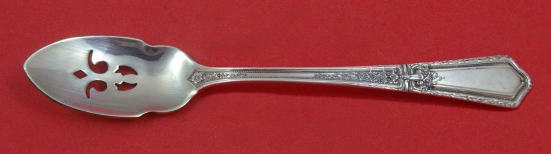 D'Orleans by Towle Sterling Silver Olive Spoon Pierced 6in Custom Made: D'Orleans by Towle Sterling Silver Olive Spoon Pierced 6" Custom Made Seller Notes: "Excellent" Type: Serving Spoon Age: Post-1940 Brand: Towle Composition: Sterling Silver Maker: Towle "Pattern: DOrl